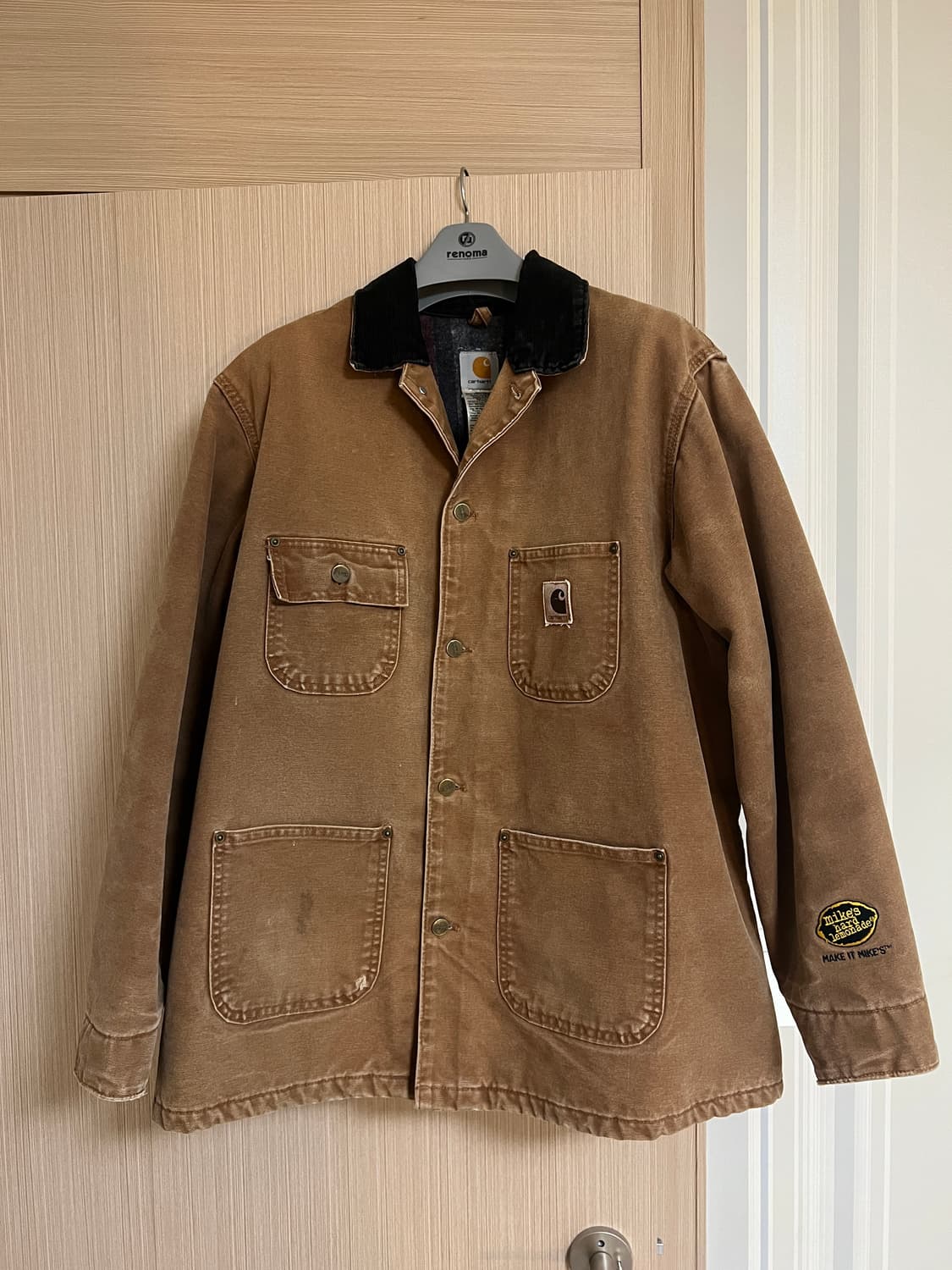 L 칼하트 빈티지 초어자켓 초어코트 브라운 샌드스톤 상품이미지1