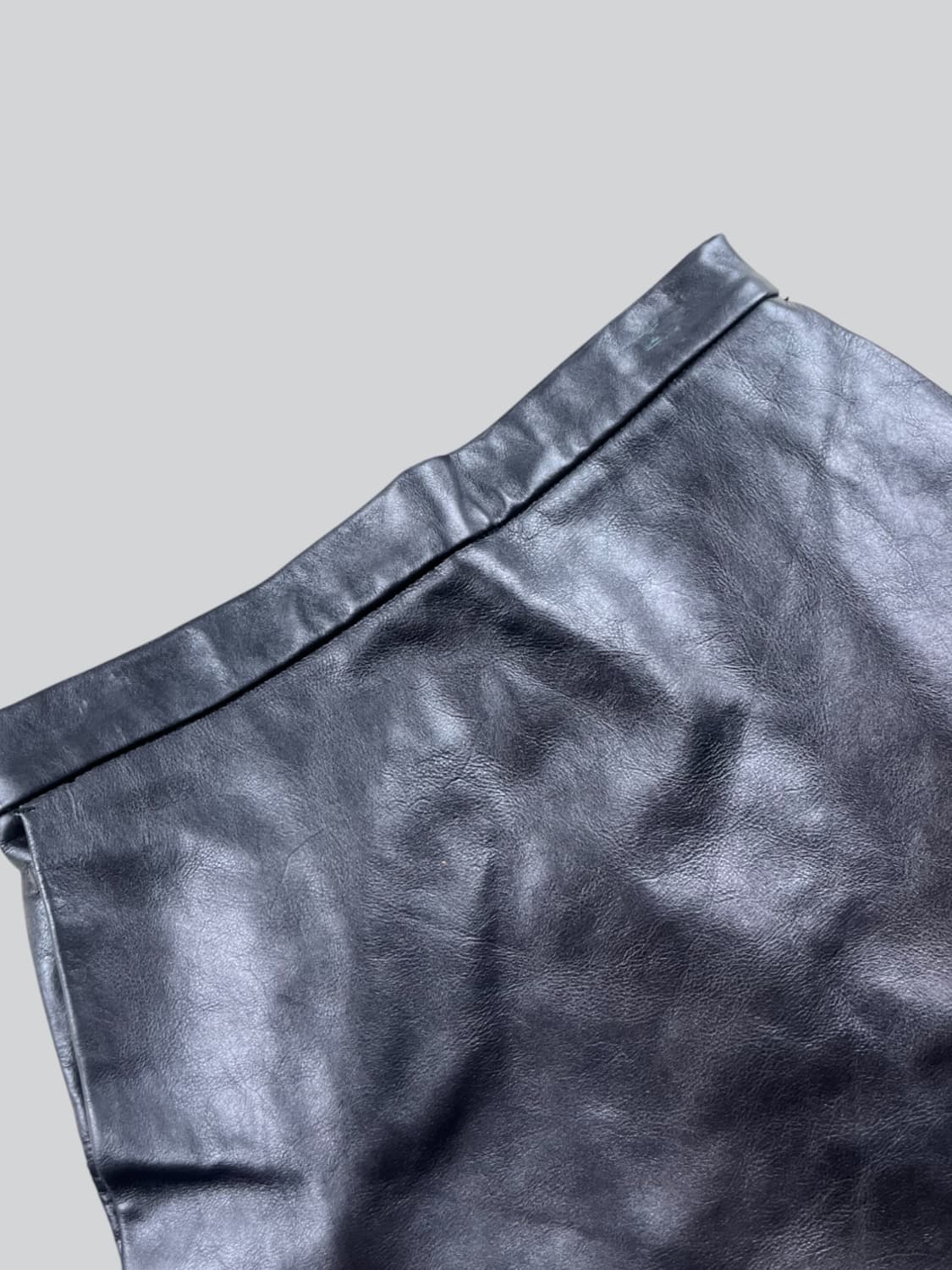 UNITED ARROWS  리얼레더 스커트 상품이미지2