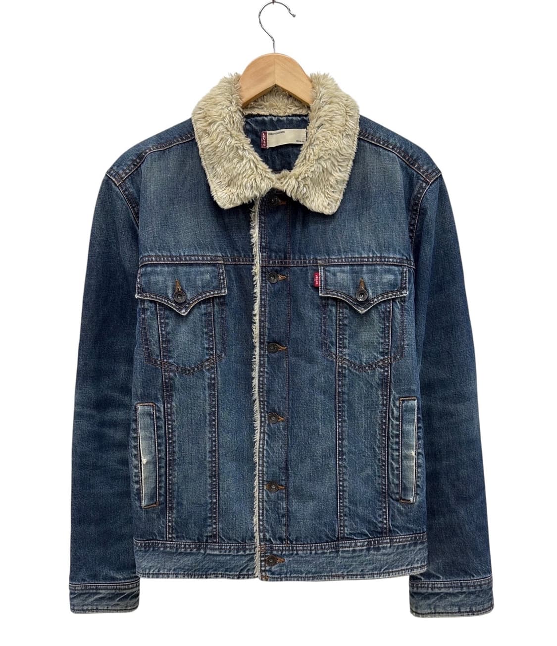 00s 리바이스 쉐르파 청자켓 (XL)  상품이미지1