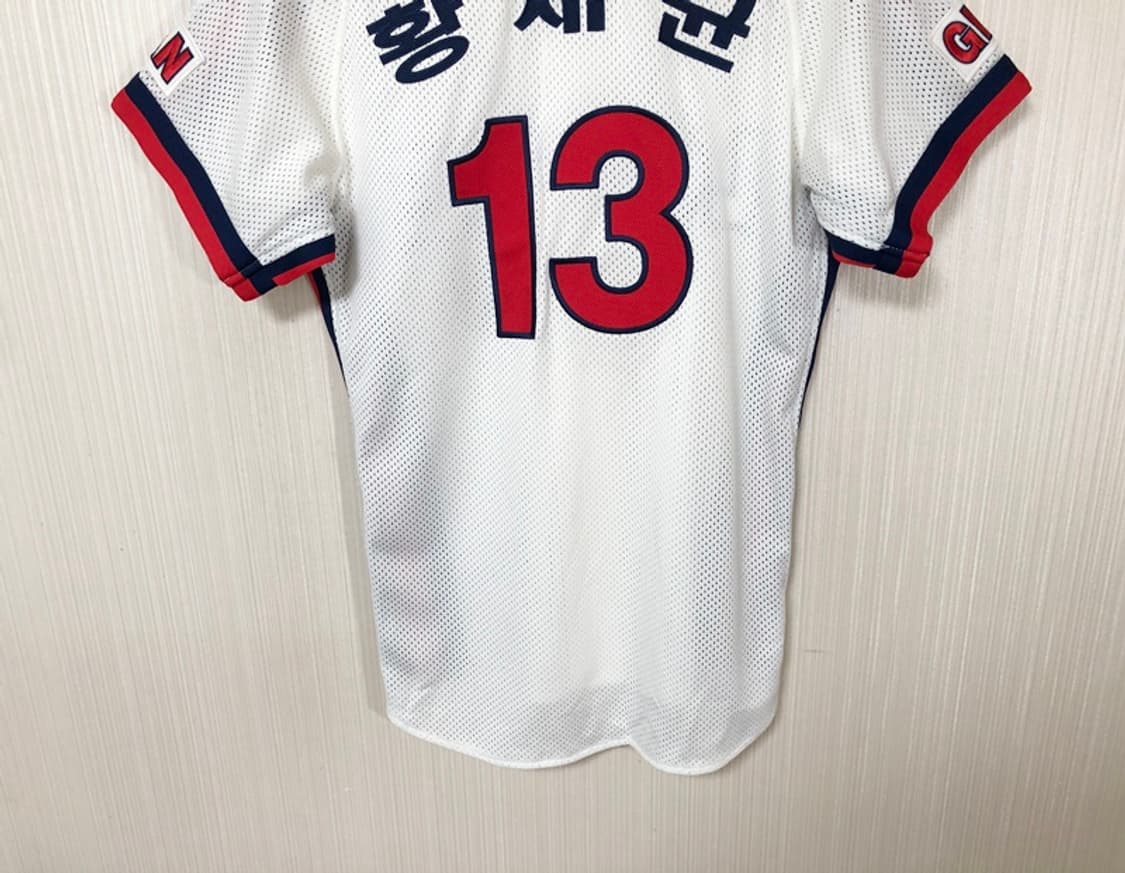 KBO 카멜레온어센틱 롯데자이언츠 챔피언홈유니폼 85 #13 황재균 상품이미지10