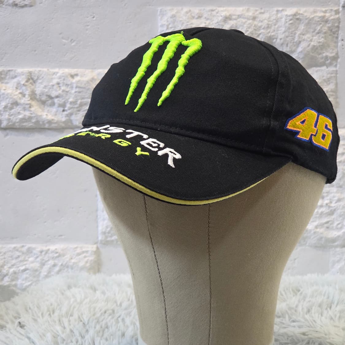 L6-6:몬스터 에너지x발렌티노 로시 VR46 캡 블랙 56-59cm 상품이미지3