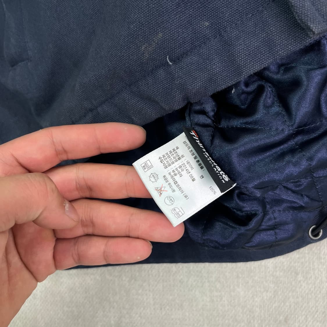 100 뉴에라 데님 바시티 자켓 상품이미지5