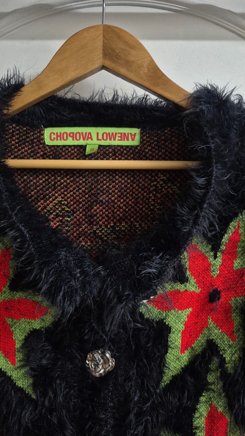 [M] 초포바로위나 플라워 가디건 상품이미지4