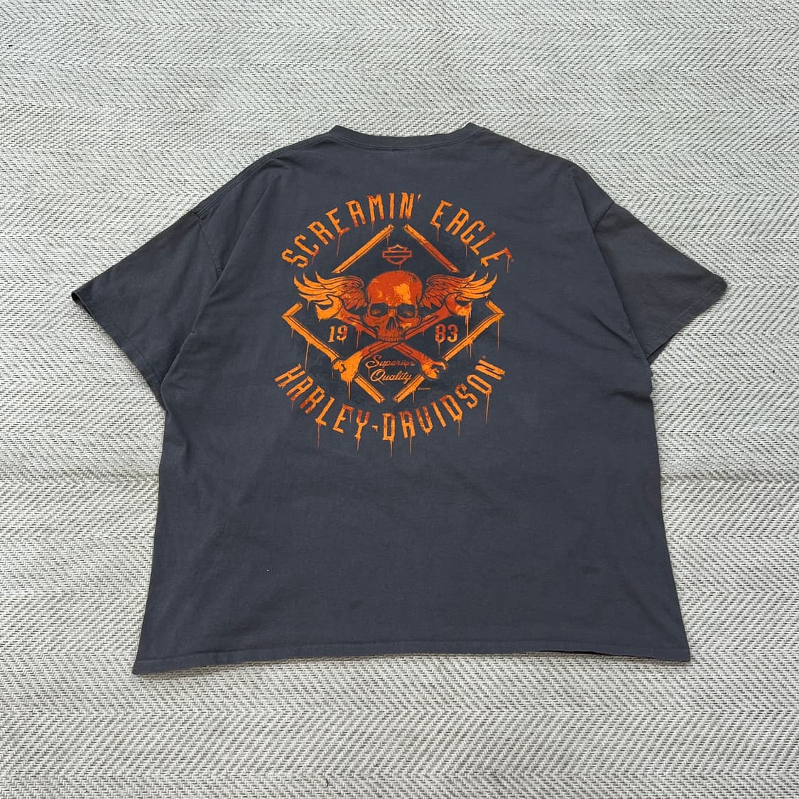 할리데이비슨 프린팅반팔티 r3077 상품이미지2