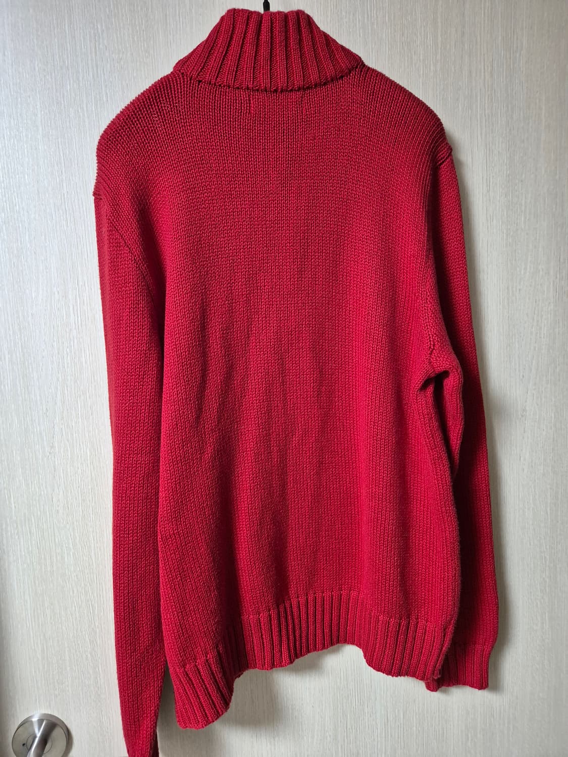 (정품) 폴로 랄프로렌 반집업 하이넥 니트 스웨터 M 상품이미지2