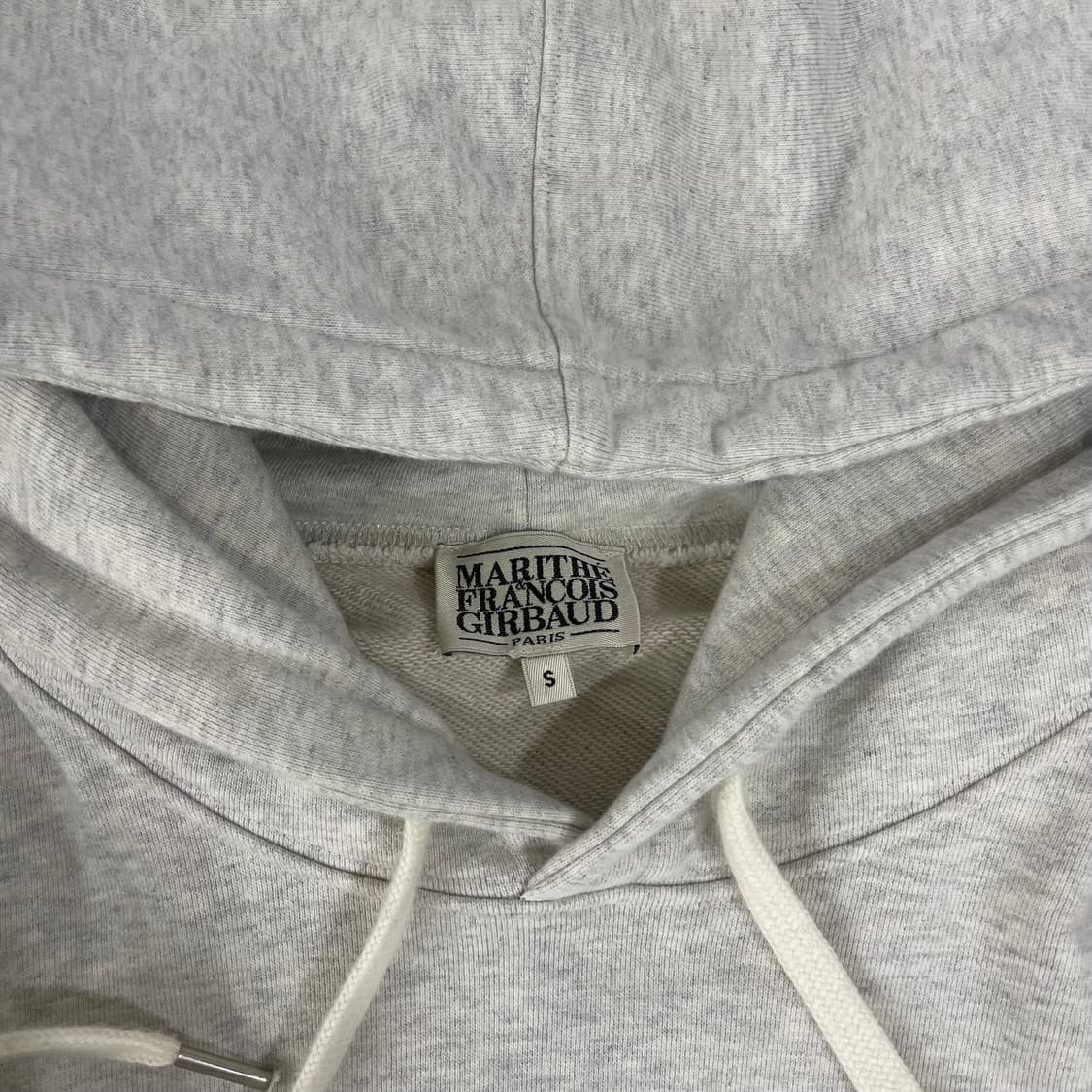 마리떼 프랑소와저버 클래식 로고 후드 오트밀 (S) 상품이미지2