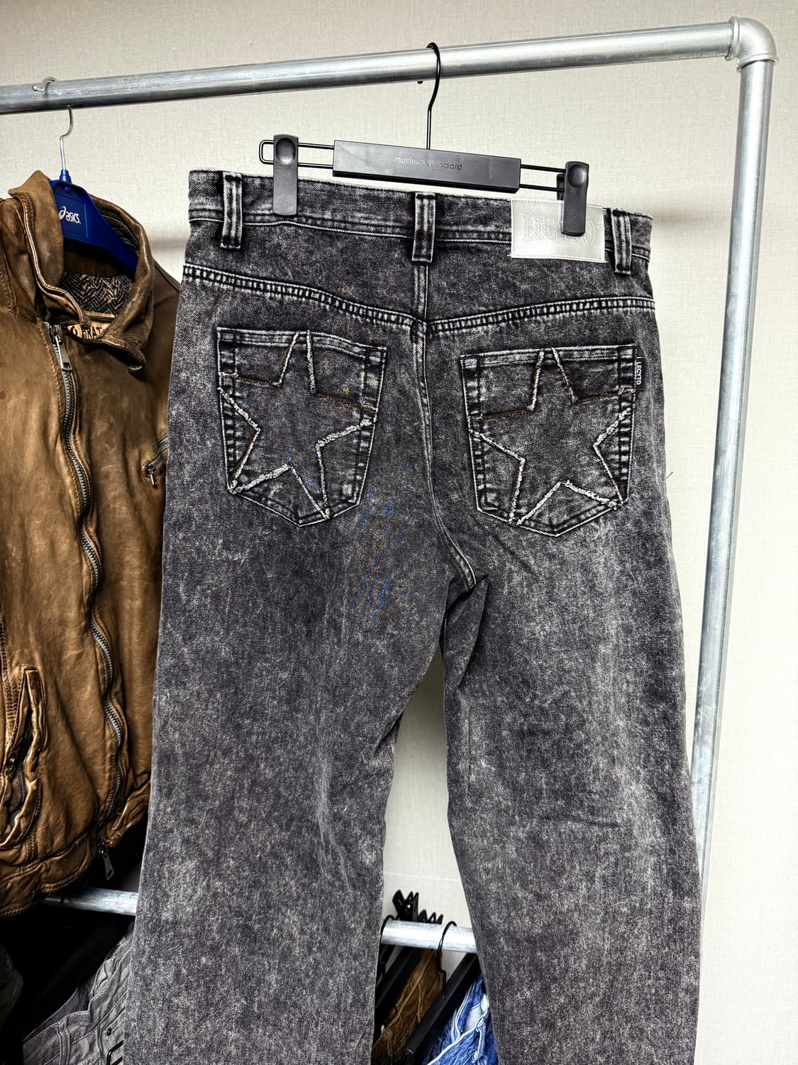 레씨토 washing denim pants black 상품이미지2
