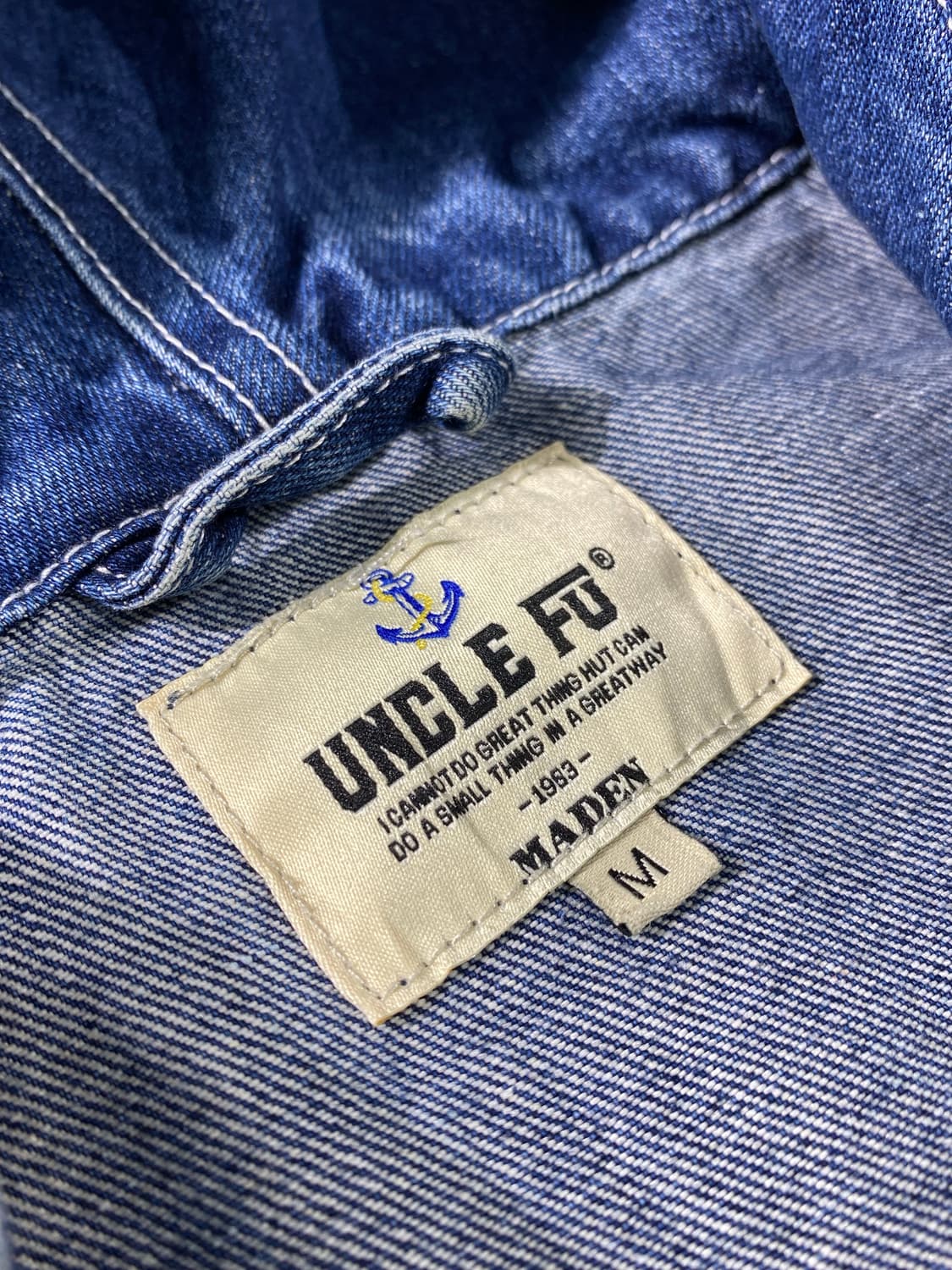 [M] MADEN UNCLE FU U.S.N 밀리터리 데님 집업 자켓 상품이미지8