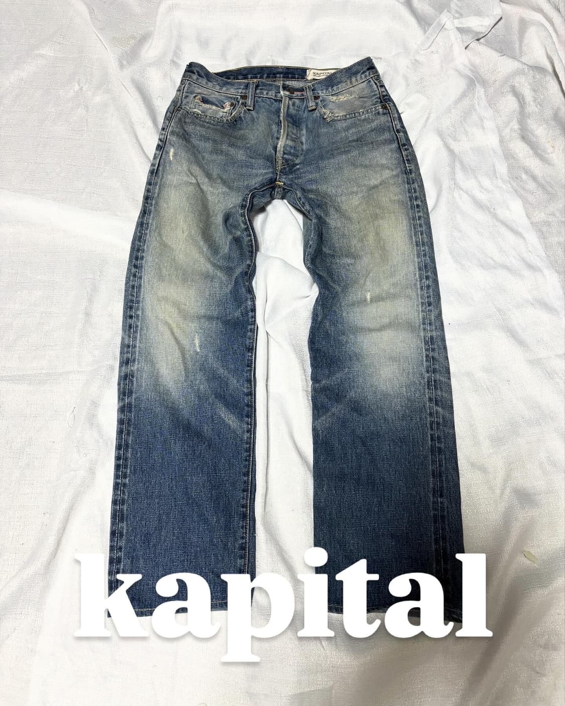 “KAPITAL” Washing Denim Pants 상품이미지1