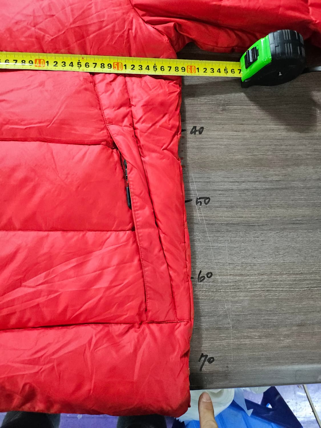 나이키 레드 다운  패딩 점퍼 M 상품이미지6