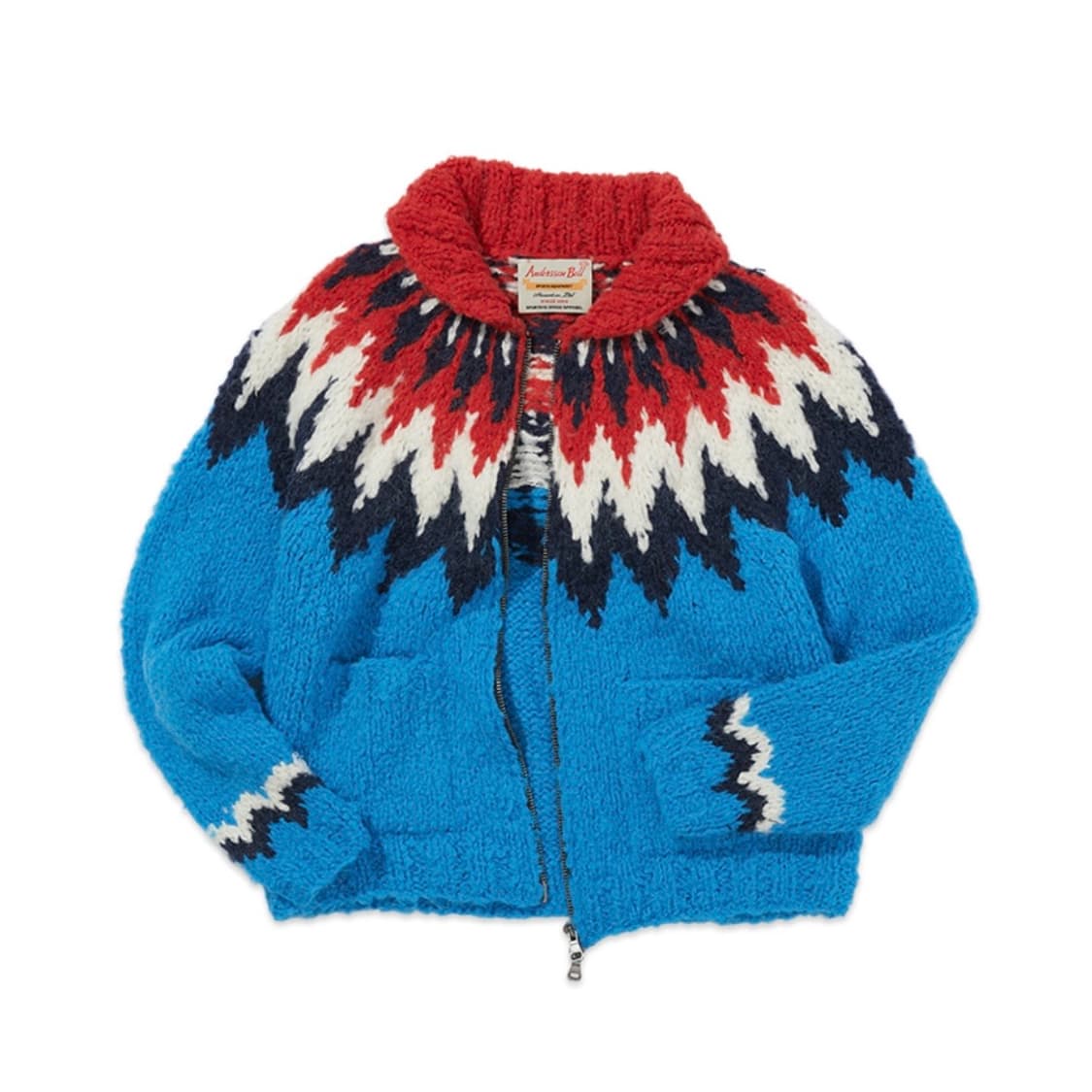 앤더슨벨 리버톤 핸드메이드 노르딕 가디건 상품이미지1