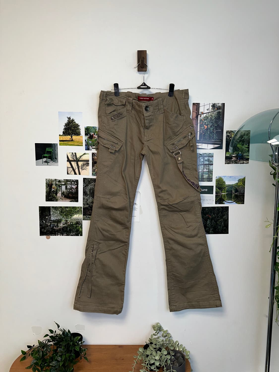 Ash brown y2k cargo 부츠컷 팬츠  상품이미지1