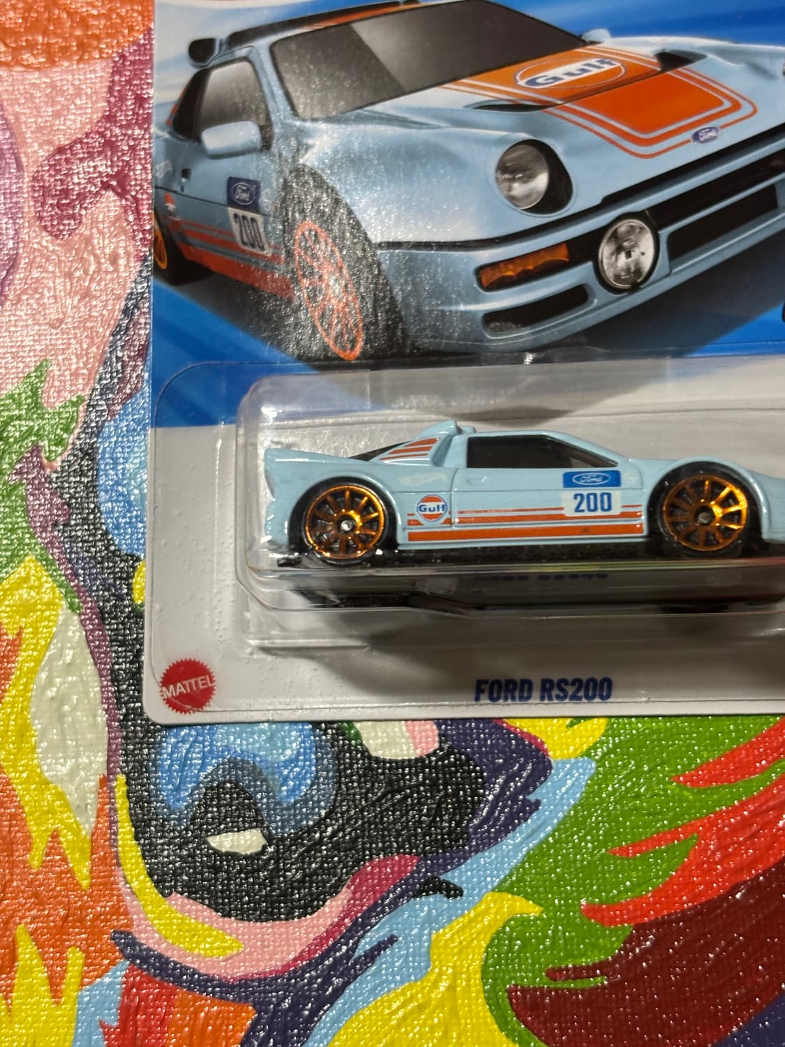 미개봉) 포드 rs200 다이캐스트 인테리어 소품 핫휠 디오라마 상품이미지3