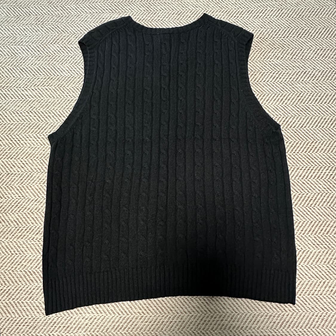 L. L. BEAN wool knit vest 상품이미지2