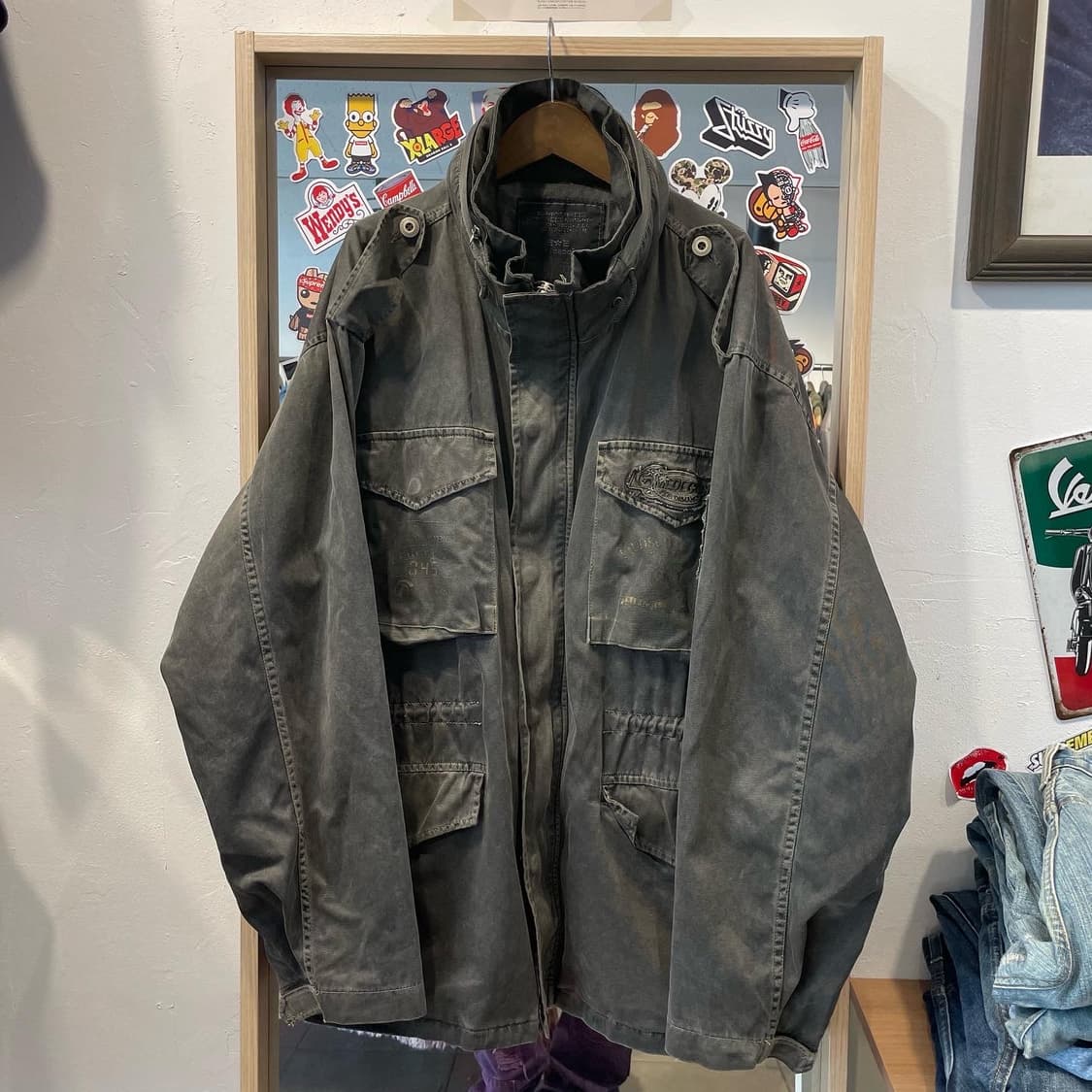 메데코 밀리터리 필드자켓 2XL 상품이미지4