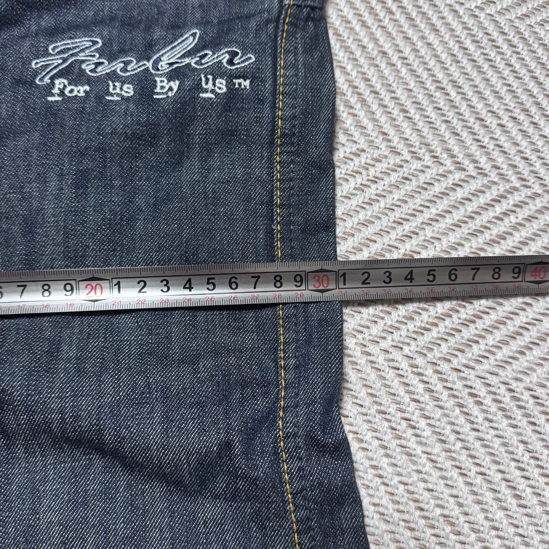 (30) FUBU 데님 숏팬츠 상품이미지7