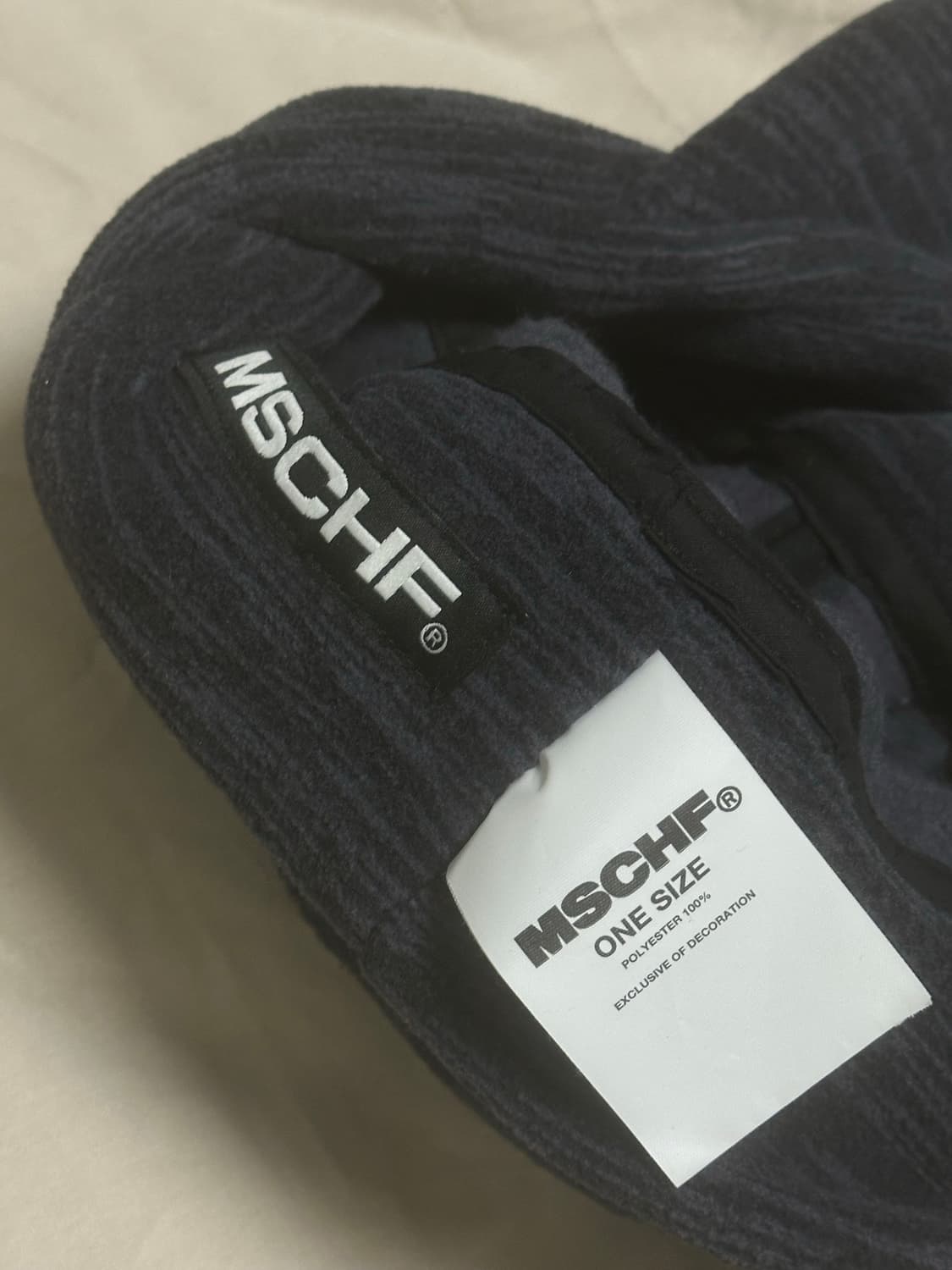 Mischief 플리스 패널캡 차콜 블루 상품이미지5