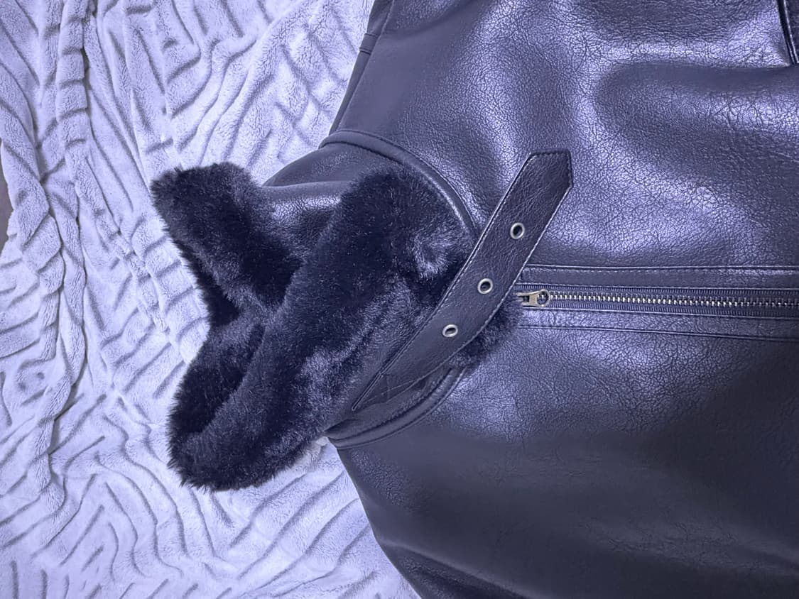 보헤미안 서울 숏 뮤스탕 블랙 상품이미지2