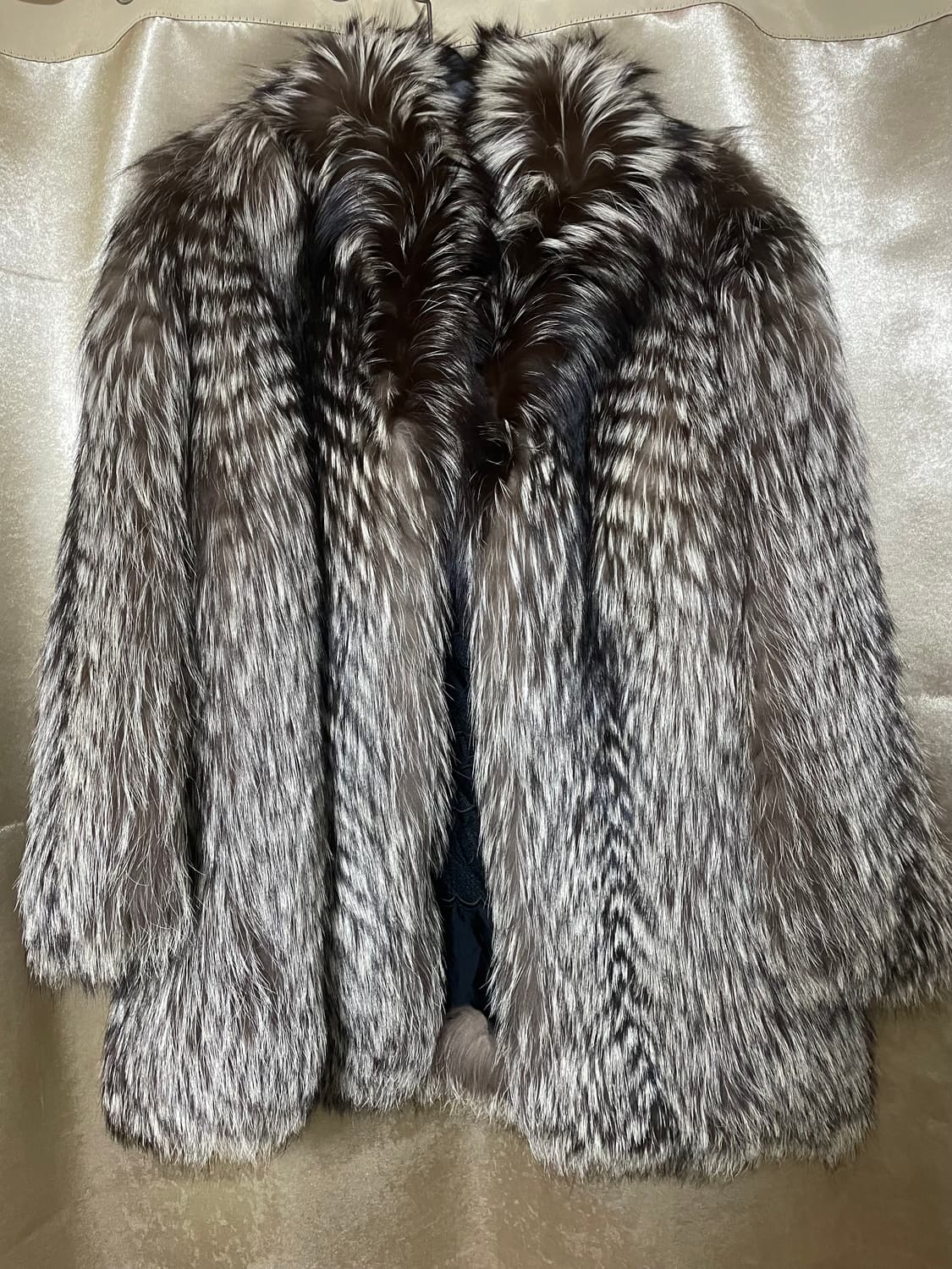 SAGA FOX 사가폭스 일본 여우 퍼 코트 자켓 헤비 빈티지 모피 상품이미지1