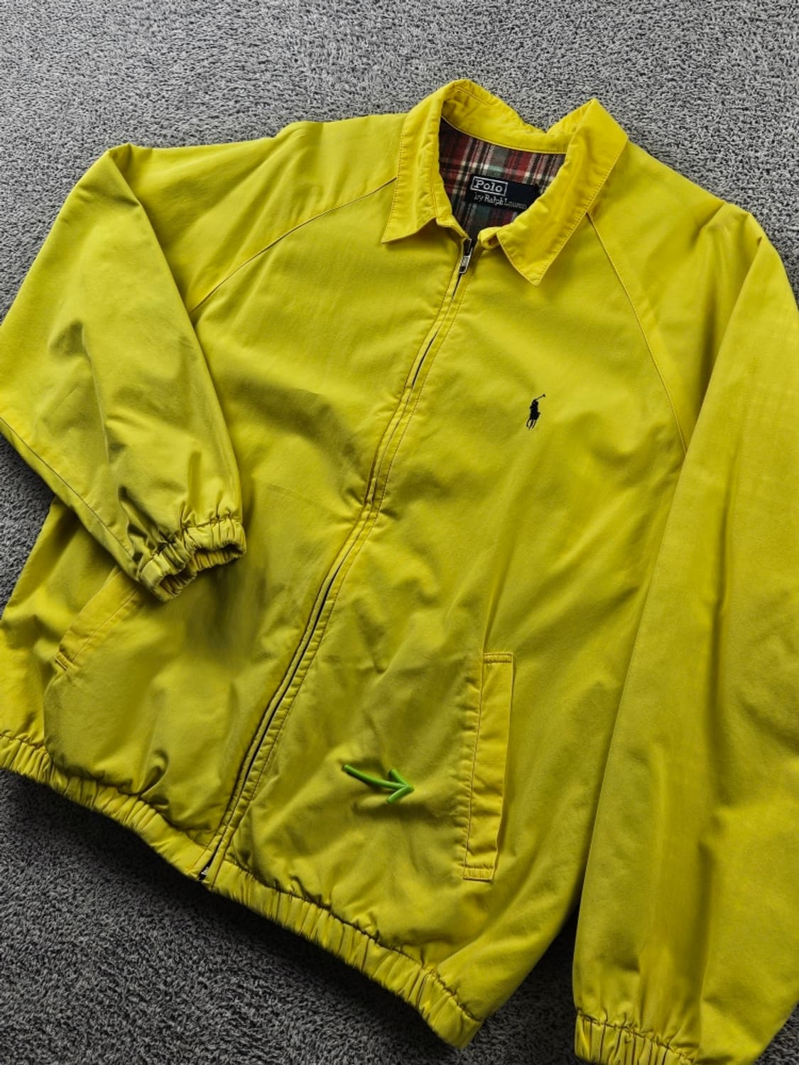 90's 폴로랄프로렌 스윙탑 블루종 자켓 ( L ) / 9453 상품이미지6