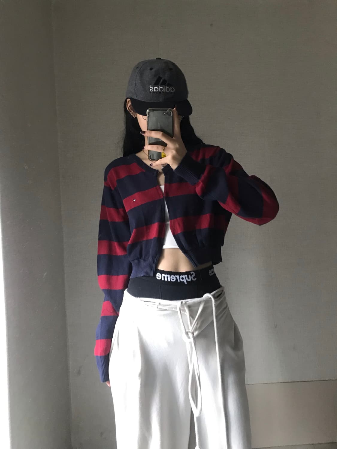 타미힐피거 스트라이프 가디건 상품이미지1