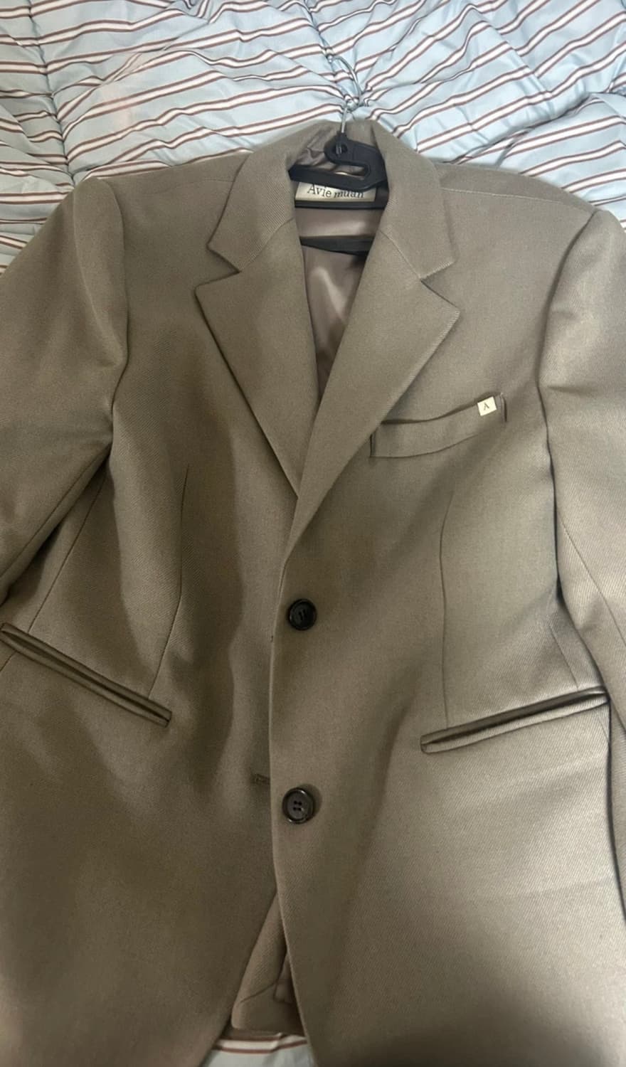 아비에무아 투웨이 버튼 오버사이즈 재킷 상품이미지2