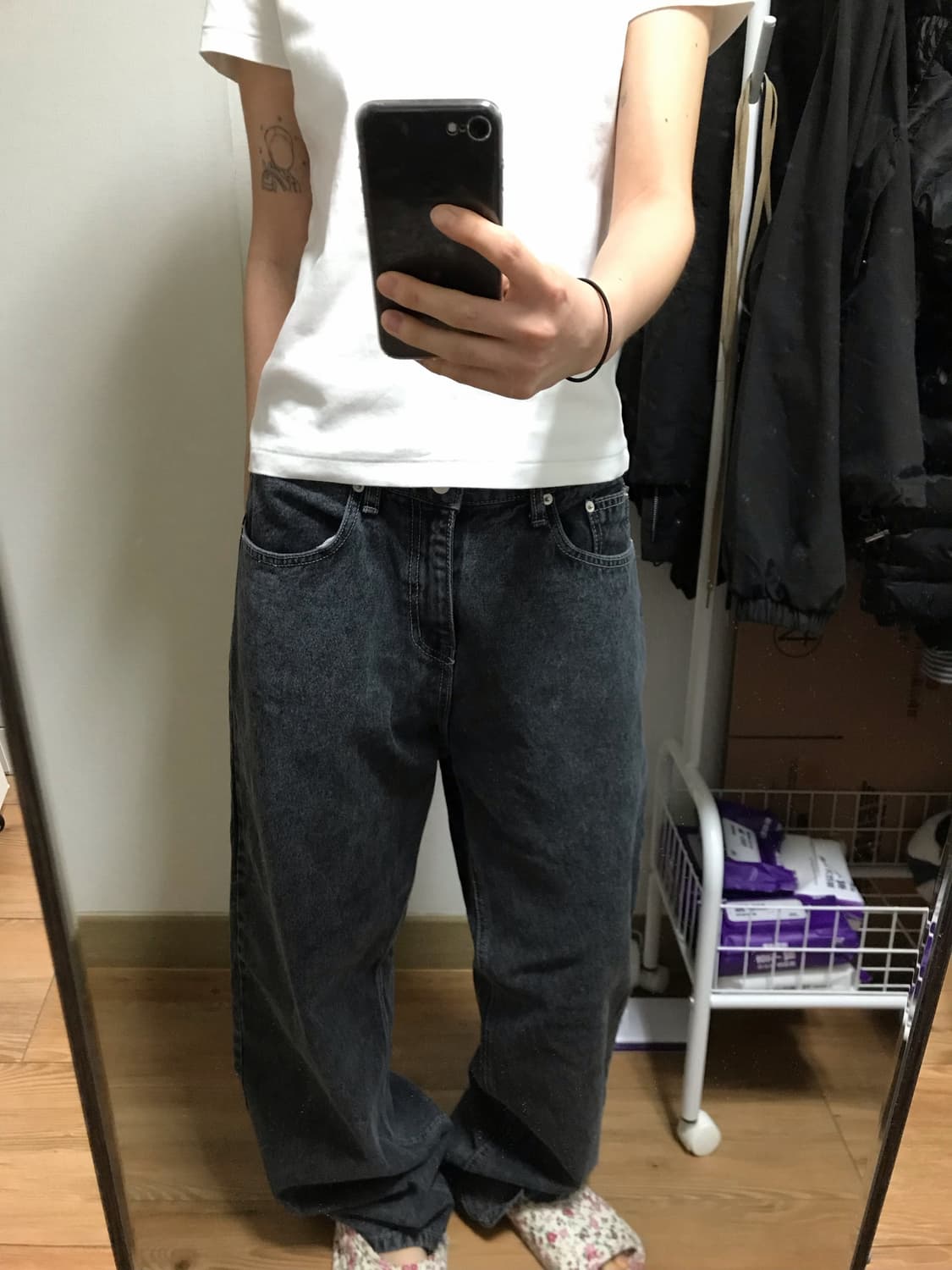 흑청 팬츠 상품이미지3