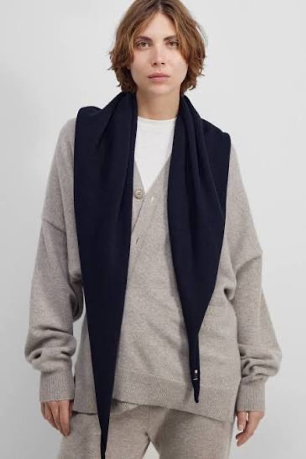 익스트림 캐시미어 머플러 witch navy 상품이미지2