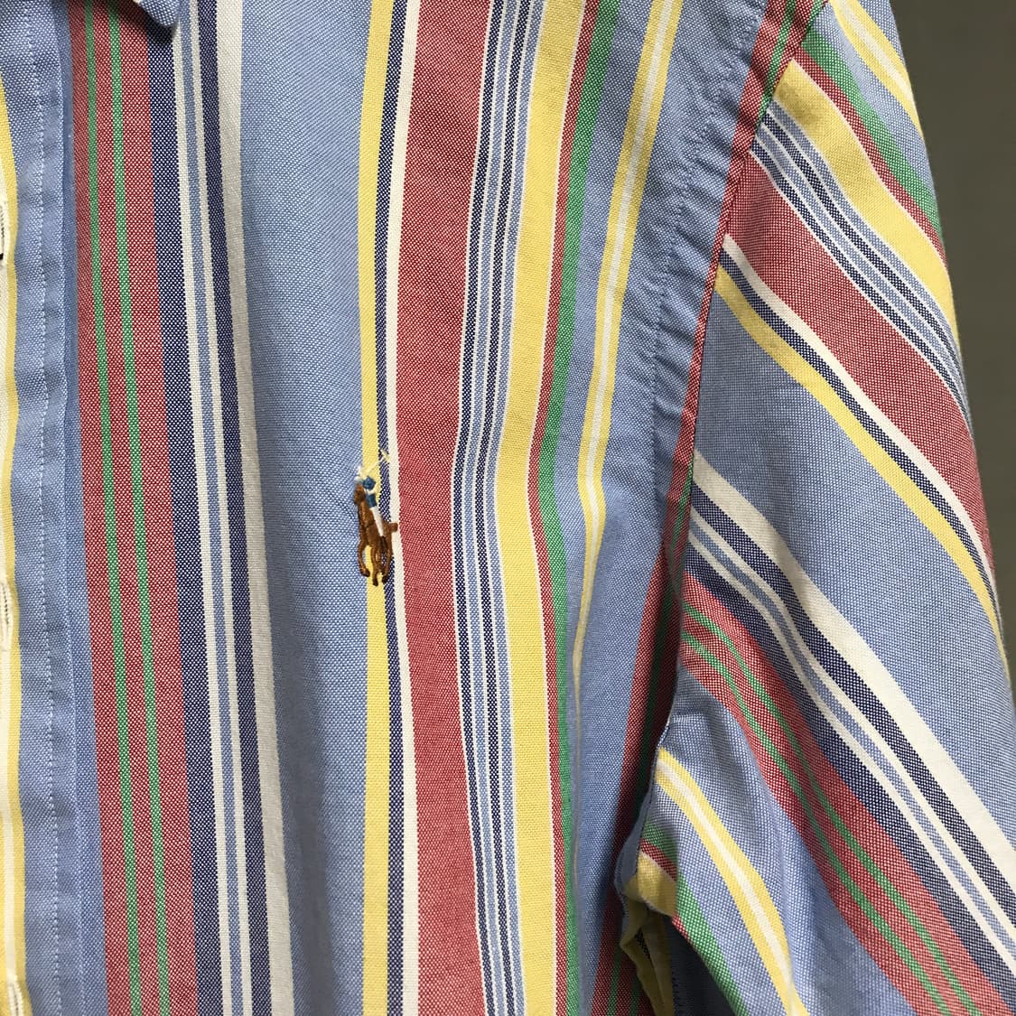 폴로 랄프로렌 스트라이프 셔츠 S 상품이미지4