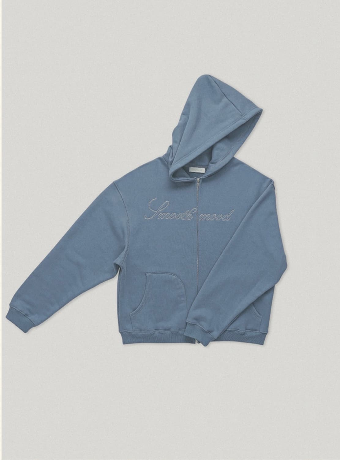 스무스무드 Tully Hooded Zip Up 블루진 상품이미지1