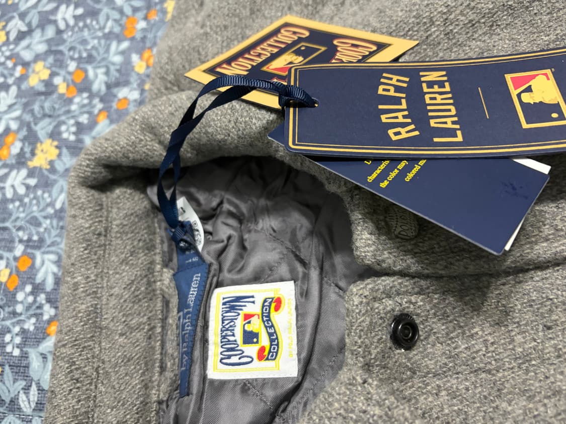 폴로랄프로렌 양키즈 울 바시티 25fw 상품이미지3