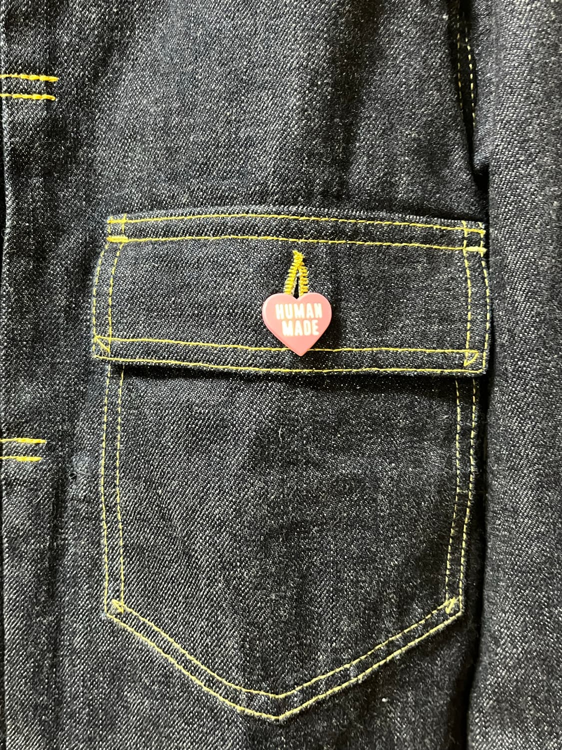 휴먼메이드 릴 우지 데님 청자켓L 상품이미지5