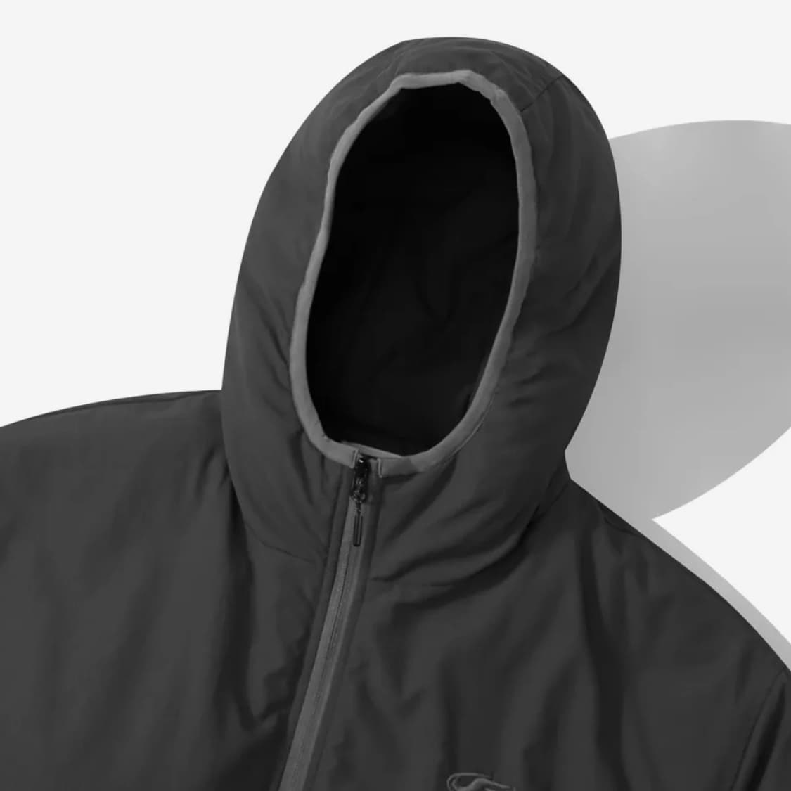 트릴리온 오버핏 심볼 로고 후드 패딩 상품이미지3