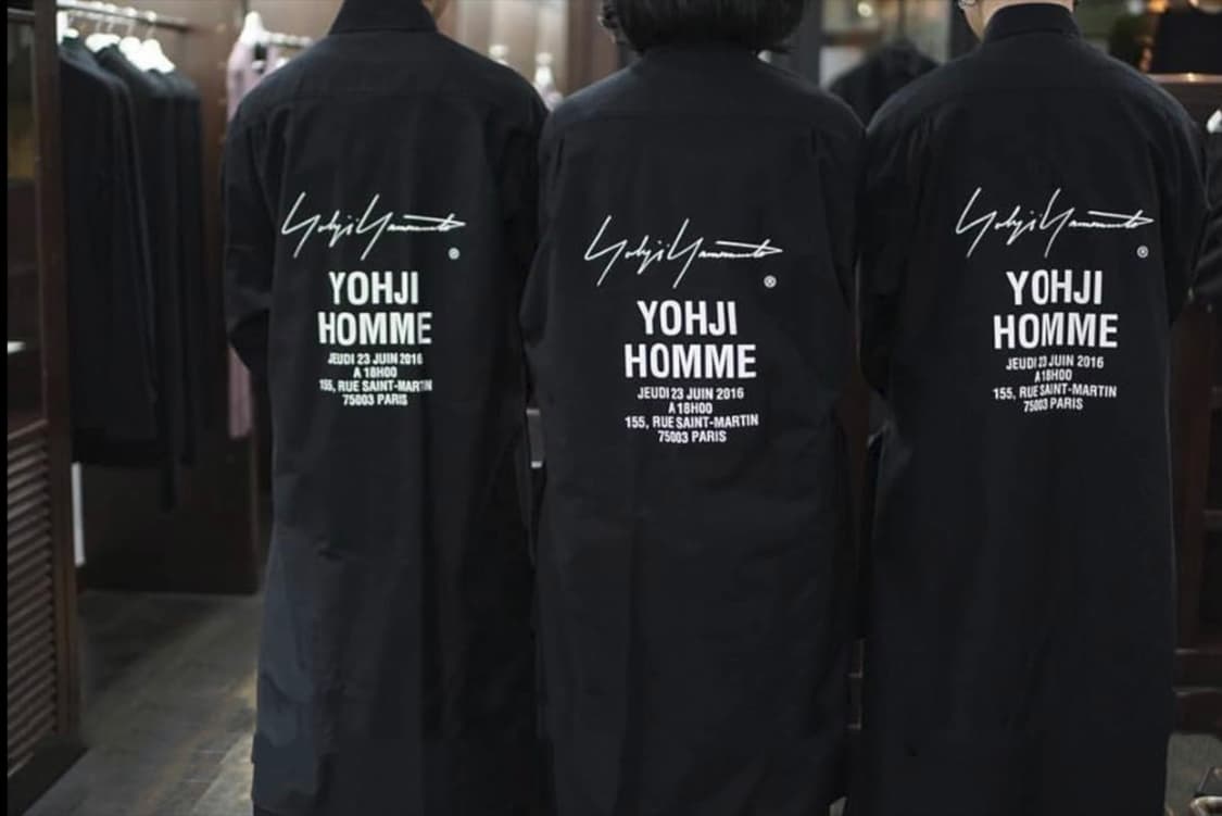 Yohji yamamoto pour homm staff shirt18ss 상품이미지1