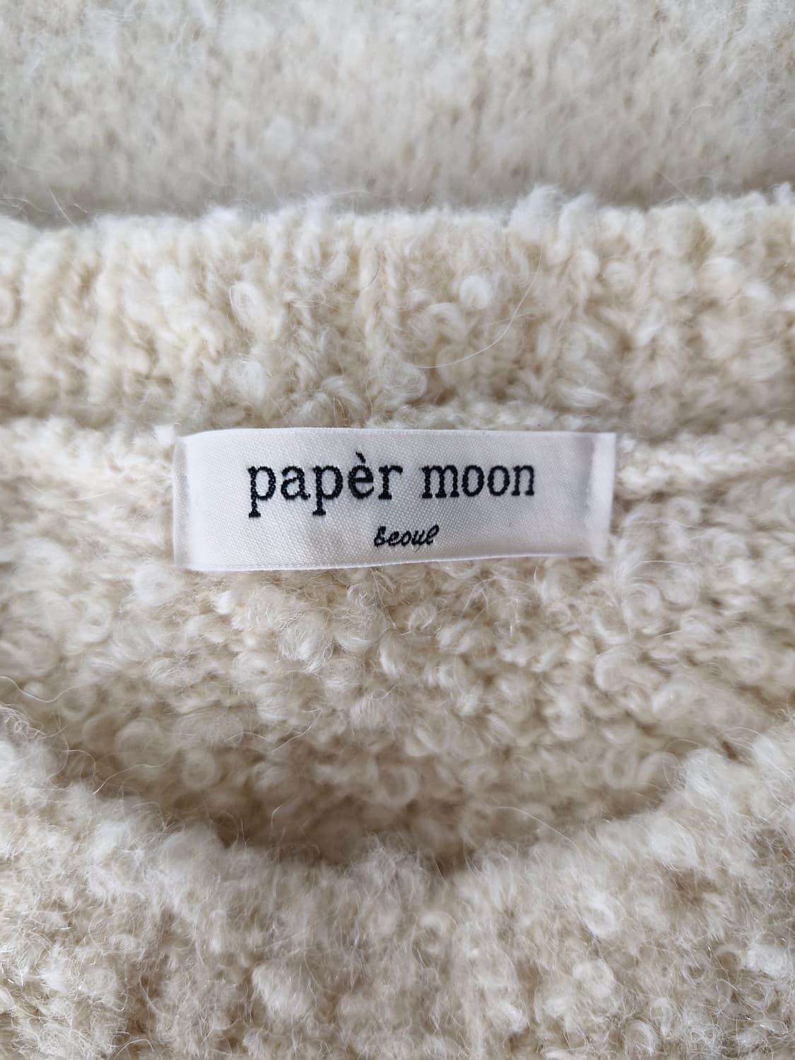 페이퍼문(PAPER MOON)하프슬리브 니트원피스 상품이미지6