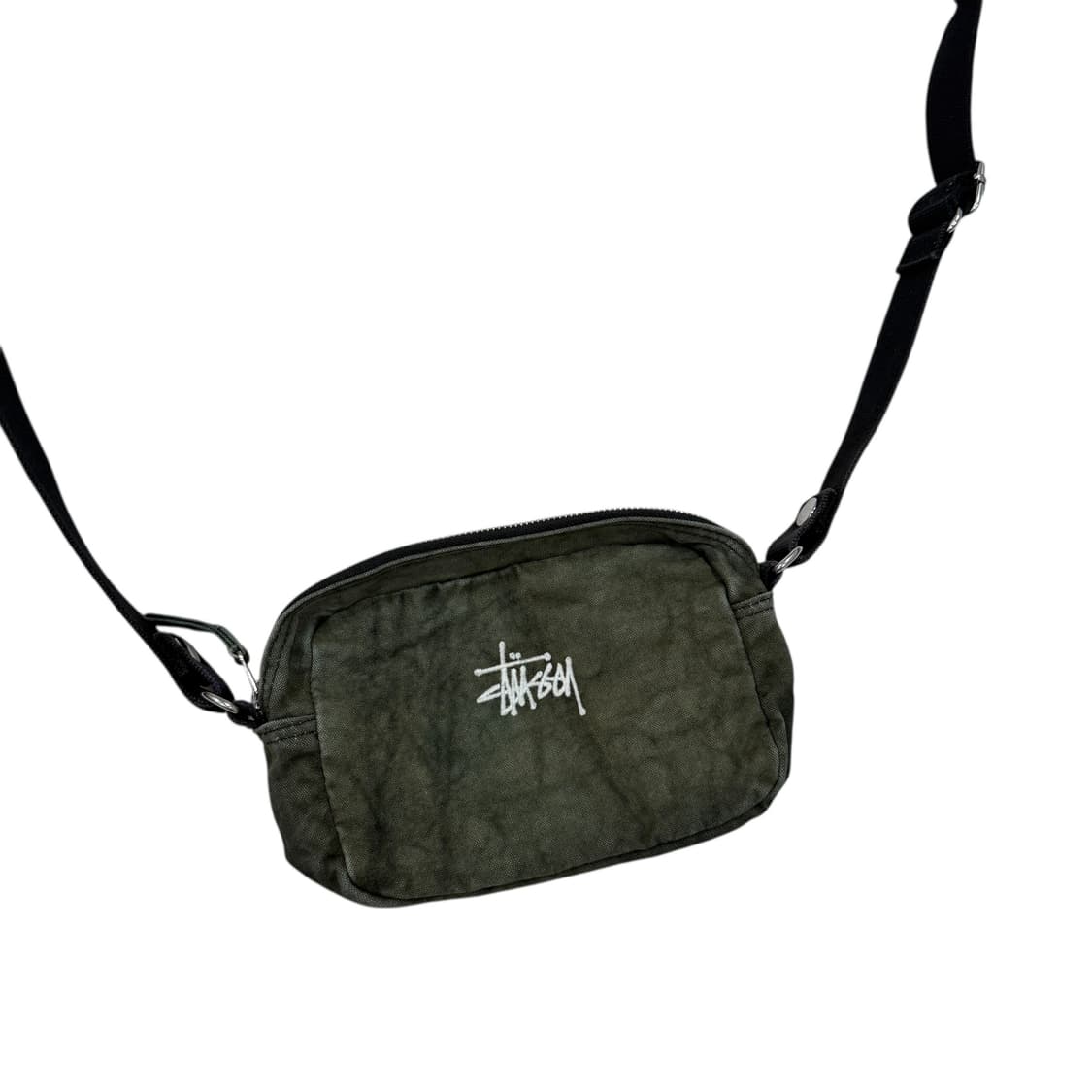 스투시 캔버스 사이드 파우치 워시드 크로스백 가방 상품이미지2