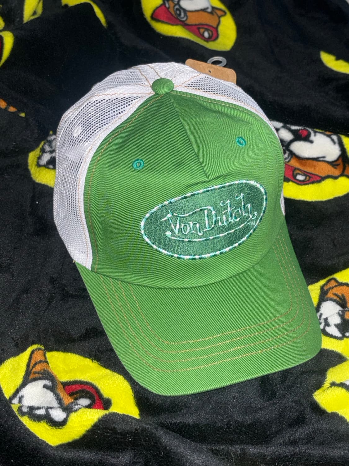 🚨연말세일🚨Von dutch green mesh hat 상품이미지1