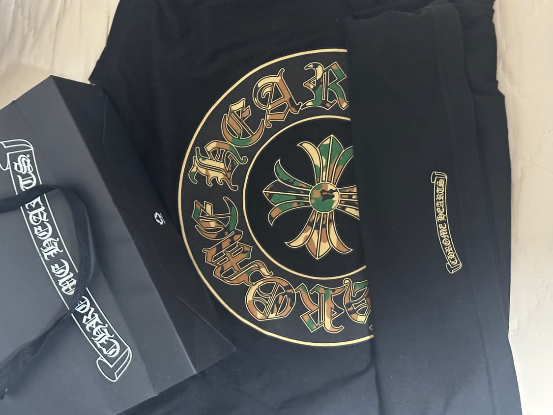 크롬하츠 홀스슈 카모 롱슬리브 긴팔티 M 상품이미지2