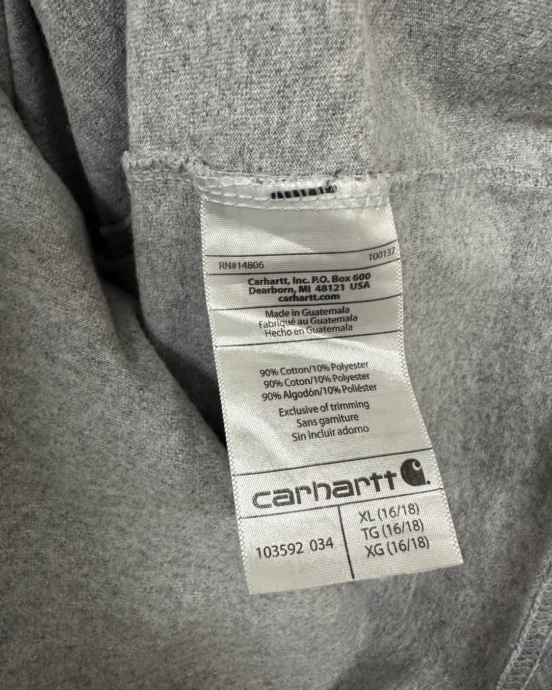 (WOMEN)칼하트 반팔-M2045 상품이미지4