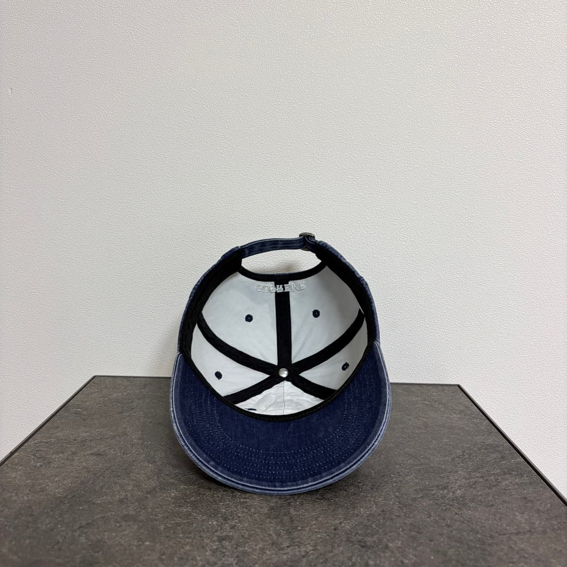 (OS) 슈프림 S로고 볼캡 모자 23FW 피그먼트 네이비 상품이미지6