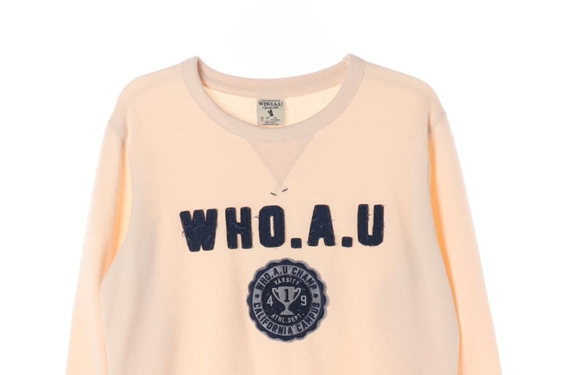 후아유 바시티 그래픽 맨투맨 L 상품이미지3