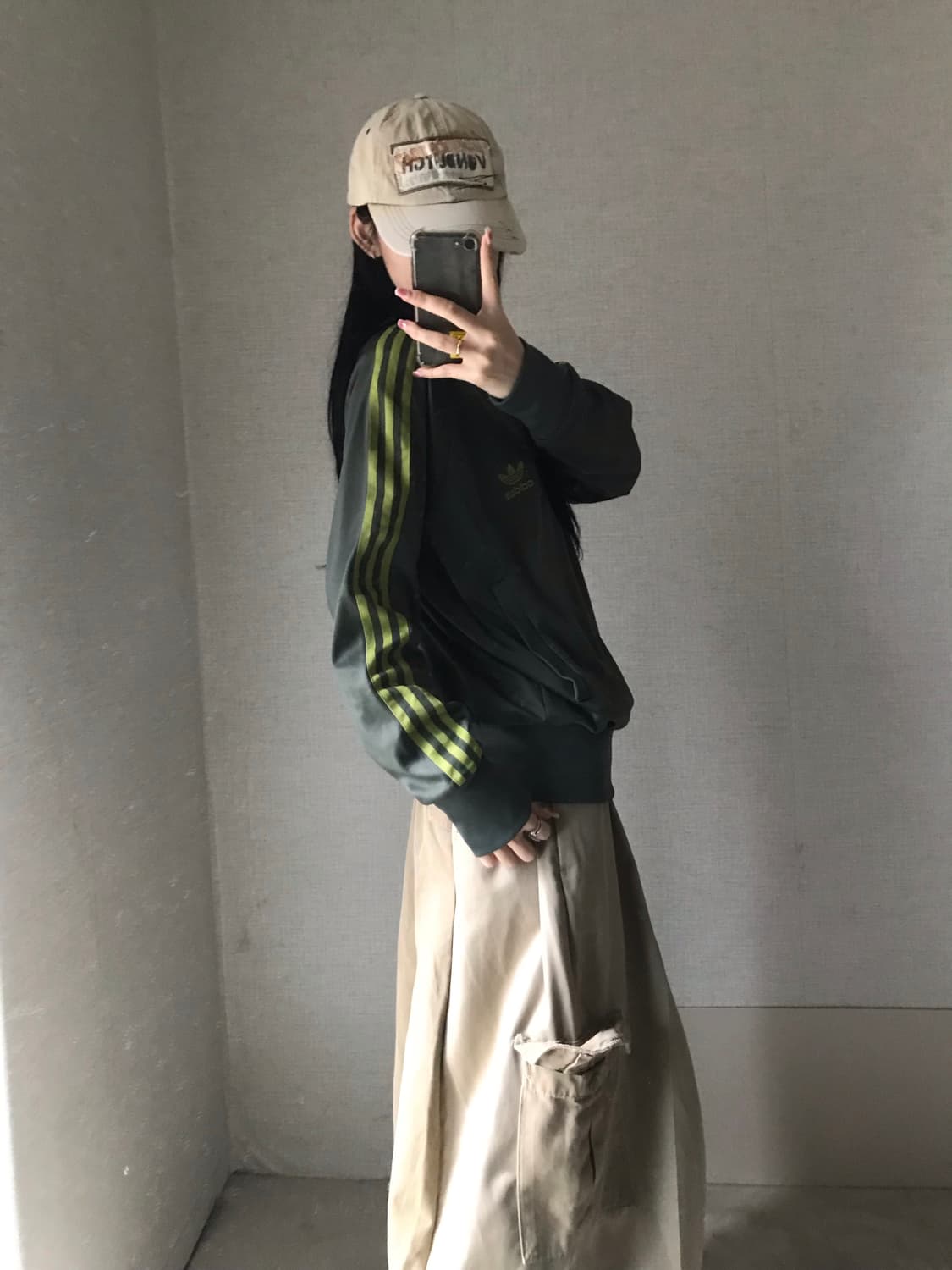 아디다스 카키그린 져지 상품이미지5