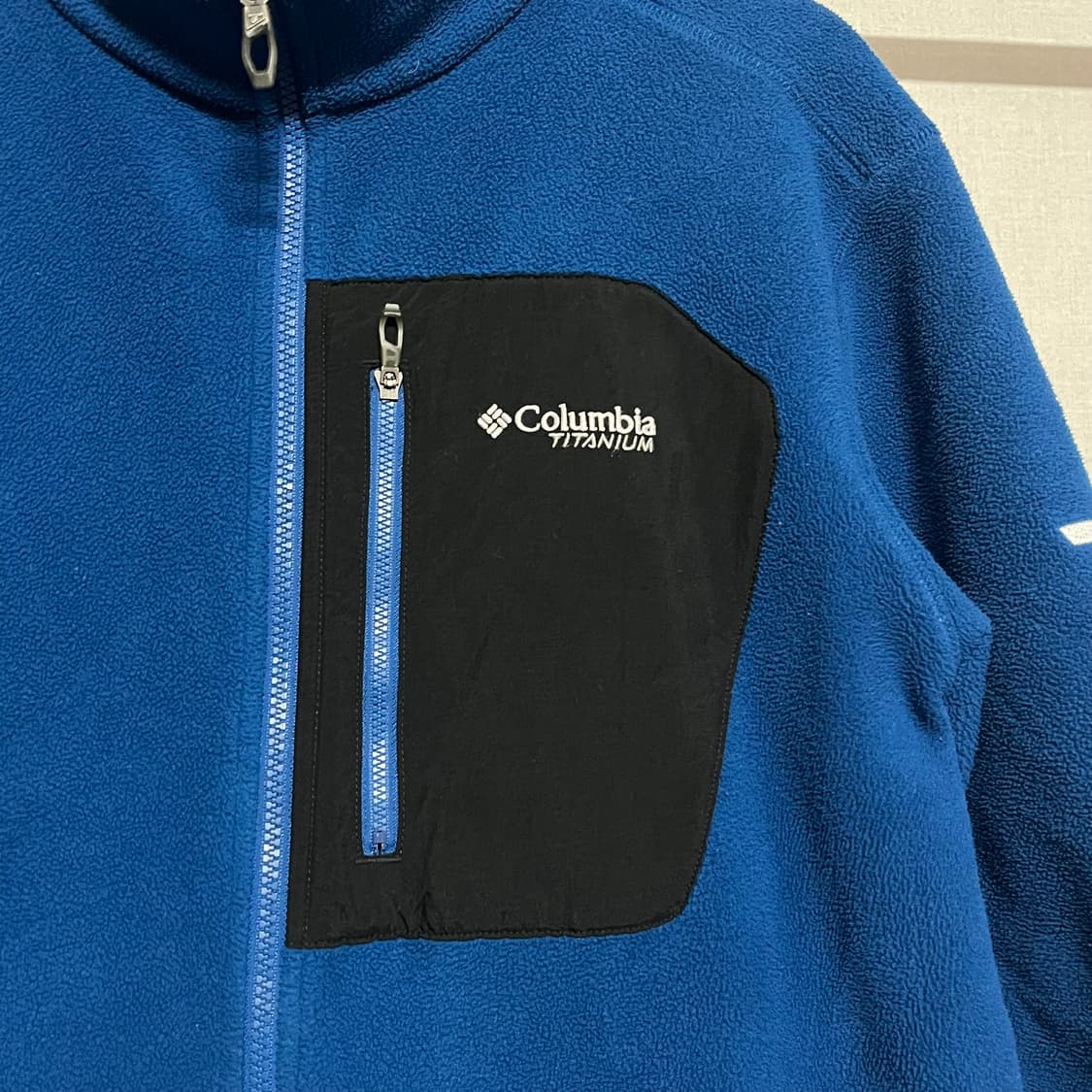 컬럼비아 티타늄 블루 플리스 집업 XL 상품이미지5