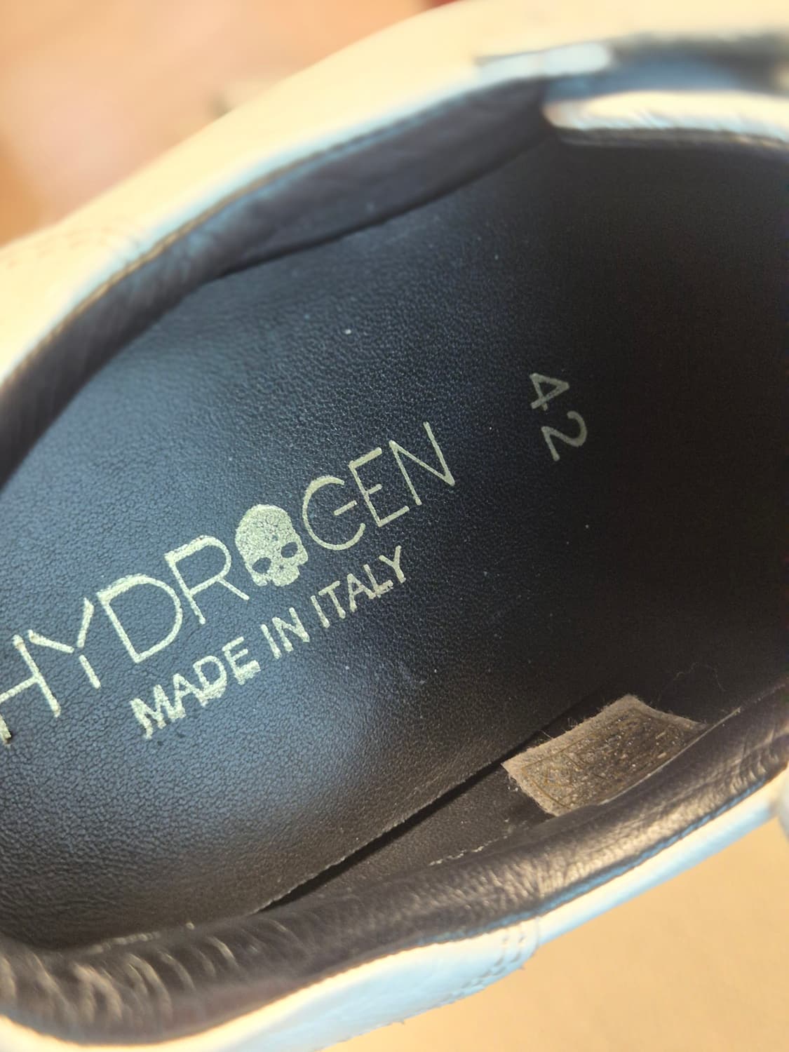 실착용1회 265-270(42)정품 하이드로겐스니커즈  상품이미지7