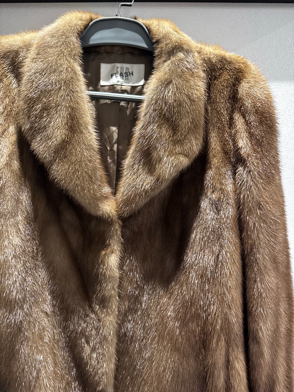 카푸치노 브라운 빈티지 밍크 상품이미지2