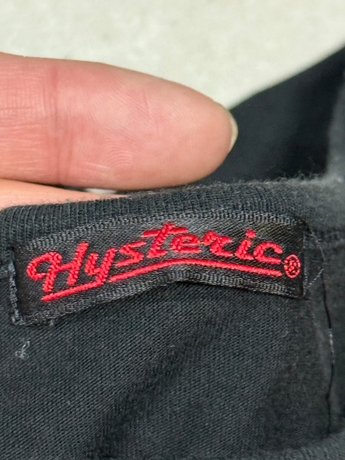 히스테릭 글래머 아카이브 민소매 결합 레이어드 롱슬리브 티셔츠 상품이미지3