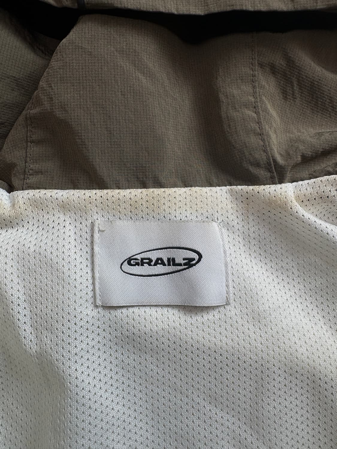 그레일즈 나일론 쉴드 배색 바람막이 자켓 3832 상품이미지4