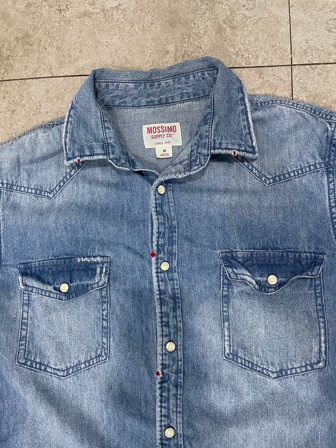 mossimo웨스턴데님셔츠 상품이미지3