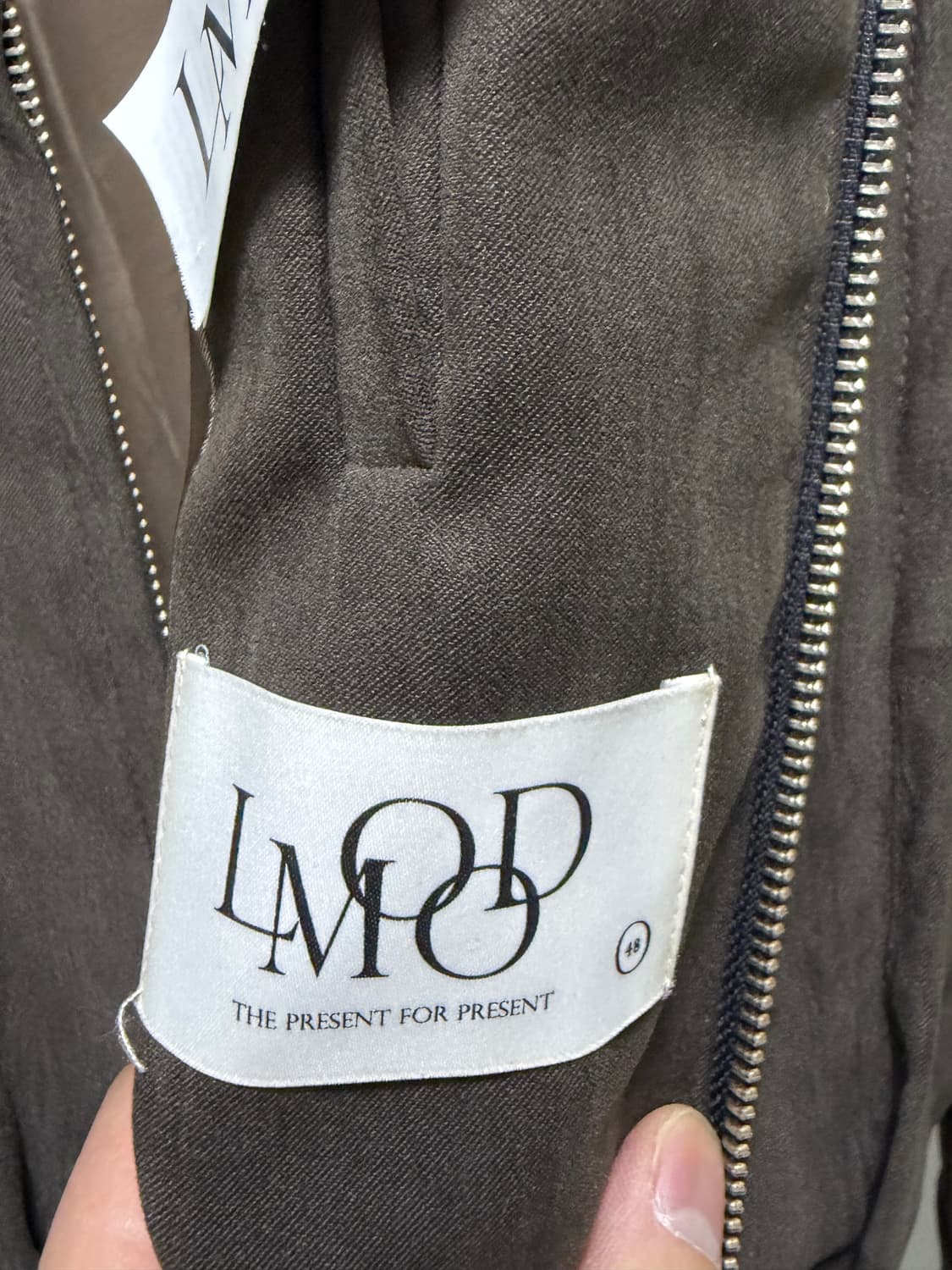 엘무드 스웨이드 블루종 자켓 상품이미지3