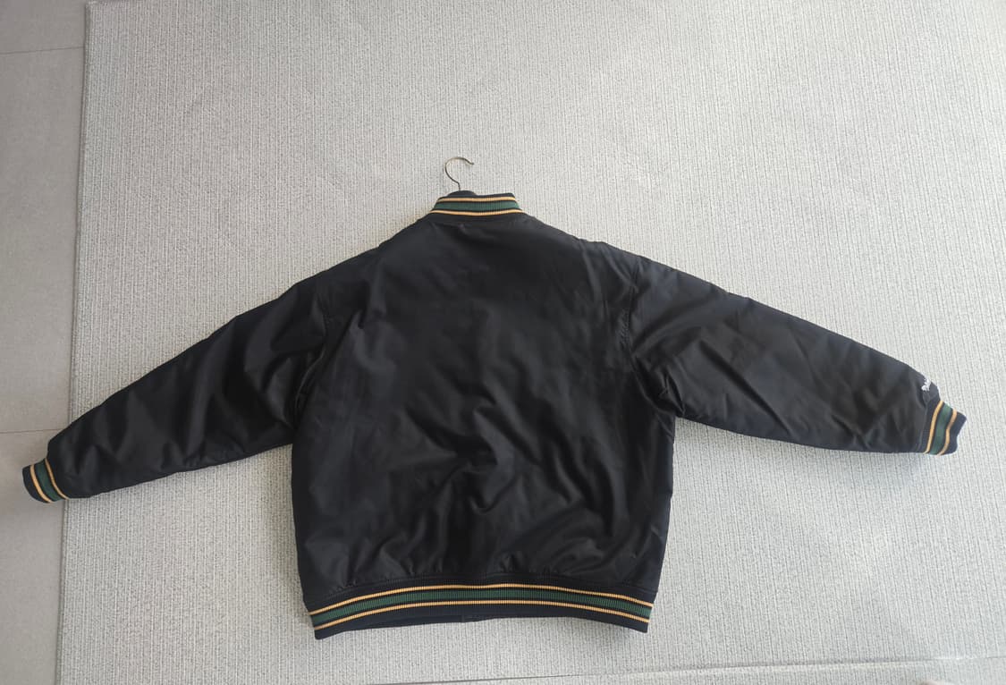 Supreme Mitchell & Ness 카모 로고 바시티 재킷 2XL 상품이미지2